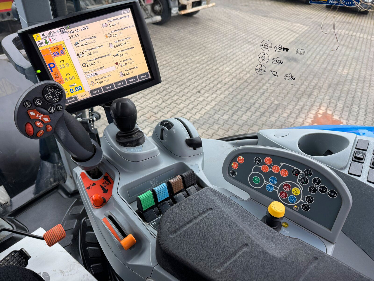 جرار New Holland T7.230 AC 4x4 Autocommand Traktor 216 PS *Kipper: صورة 22