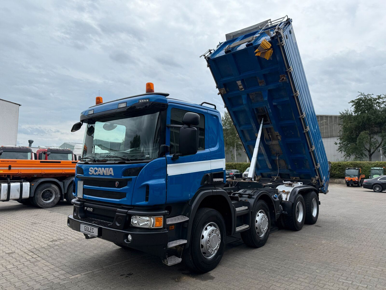 Scania P 410 8x4 Dreiseitenkipper DAUTEL Scania P 410 8x4 Dreiseitenkipper DAUTEL: صورة 12