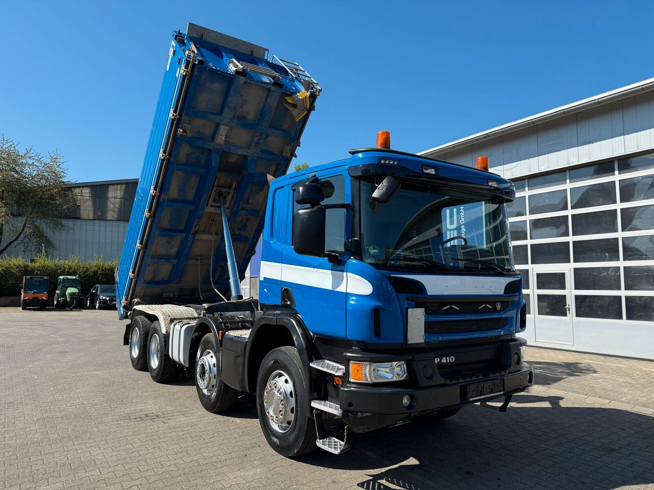 Scania P 410 8x4 Dreiseitenkipper DAUTEL - شاحنة قلاب: صورة 2 Scania P 410 8x4 Dreiseitenkipper DAUTEL - شاحنة قلاب: صورة 2