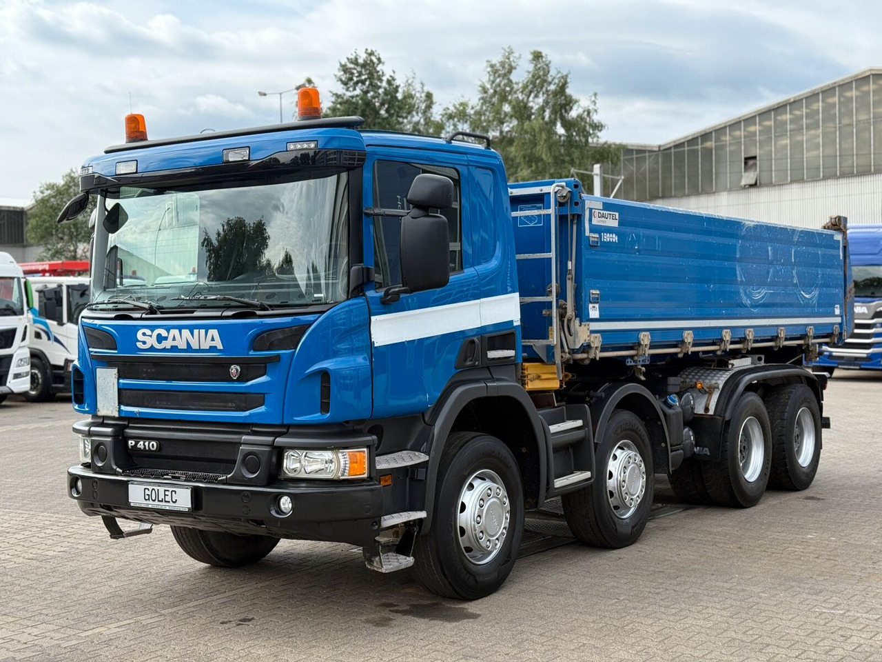 Scania P 410 8x4 Dreiseitenkipper DAUTEL Scania P 410 8x4 Dreiseitenkipper DAUTEL: صورة 11