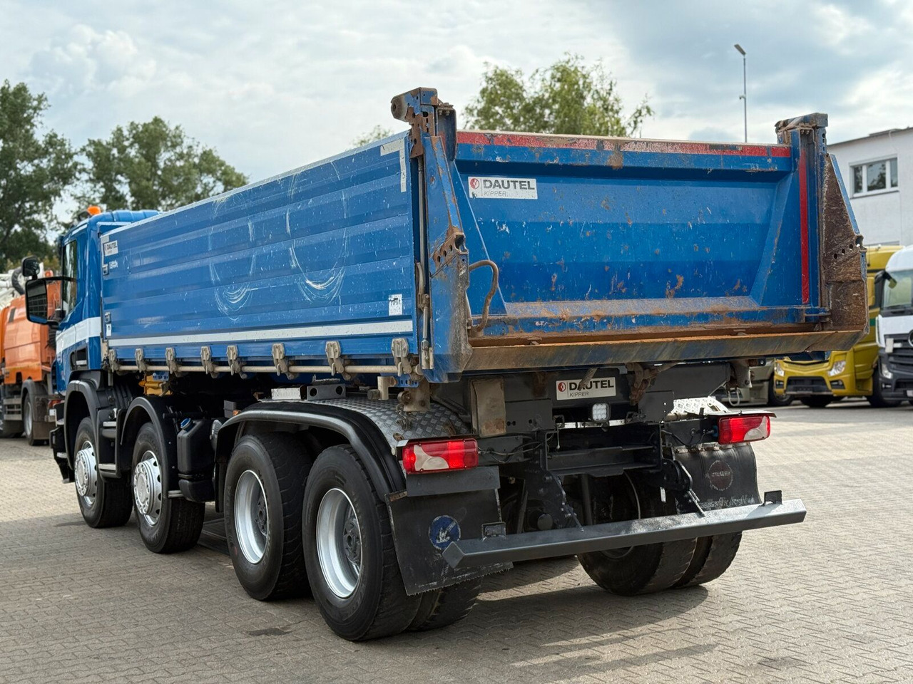 Scania P 410 8x4 Dreiseitenkipper DAUTEL Scania P 410 8x4 Dreiseitenkipper DAUTEL: صورة 9