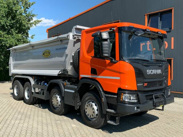 Scania P 420 8x4 Kipper Meiller 18,5m3 Euro 6 - شاحنة قلاب: صورة 1 Scania P 420 8x4 Kipper Meiller 18,5m3 Euro 6 - شاحنة قلاب: صورة 1