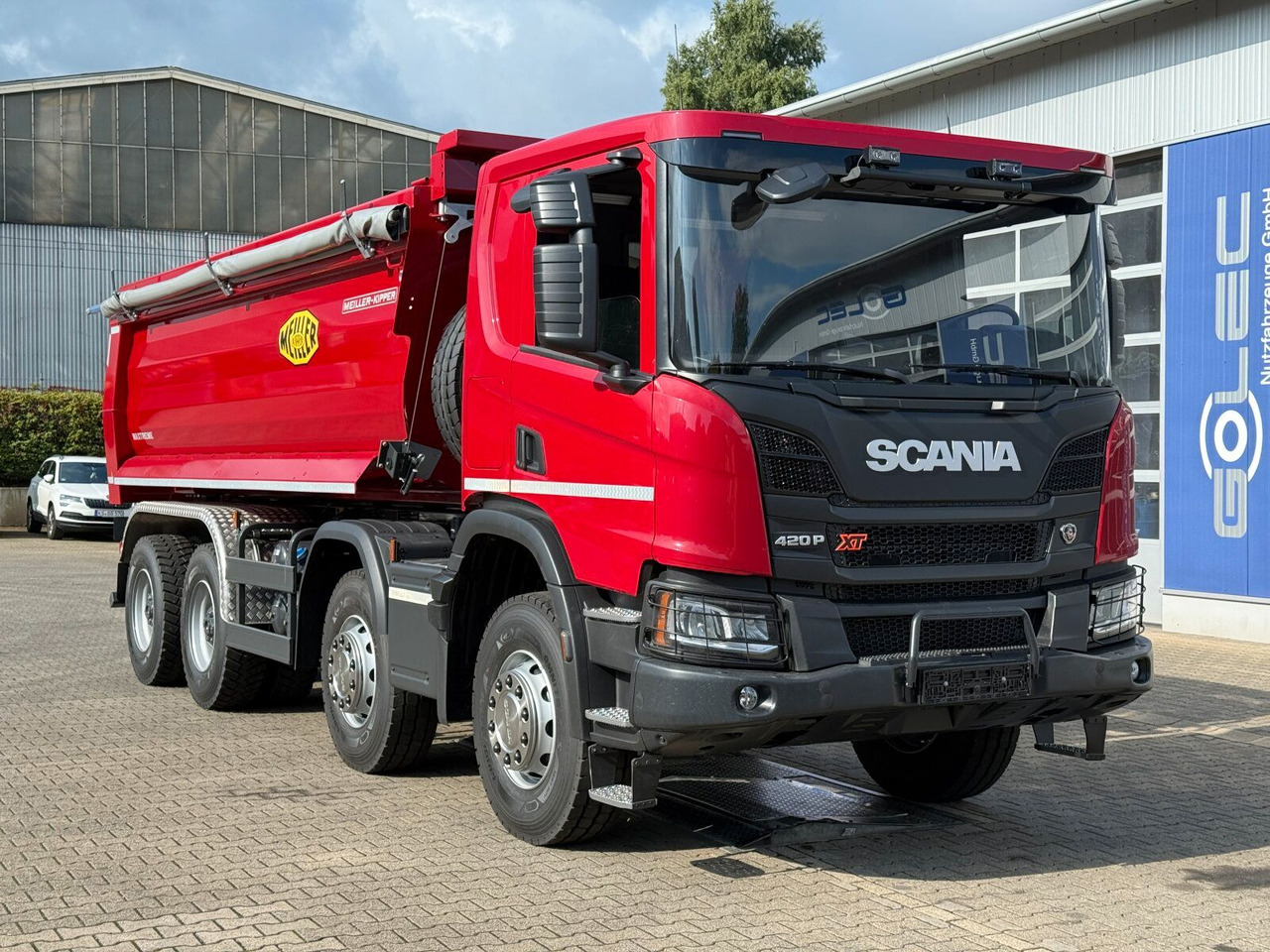Scania P 420 8x4 Kipper Meiller Euro 6 - شاحنة نقل المخلفات: صورة 1 Scania P 420 8x4 Kipper Meiller Euro 6 - شاحنة نقل المخلفات: صورة 1