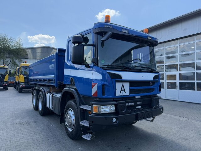 Scania P 450 6x4 Dreiseitenkipper DAUTEL - شاحنة قلاب: صورة 1 Scania P 450 6x4 Dreiseitenkipper DAUTEL - شاحنة قلاب: صورة 1