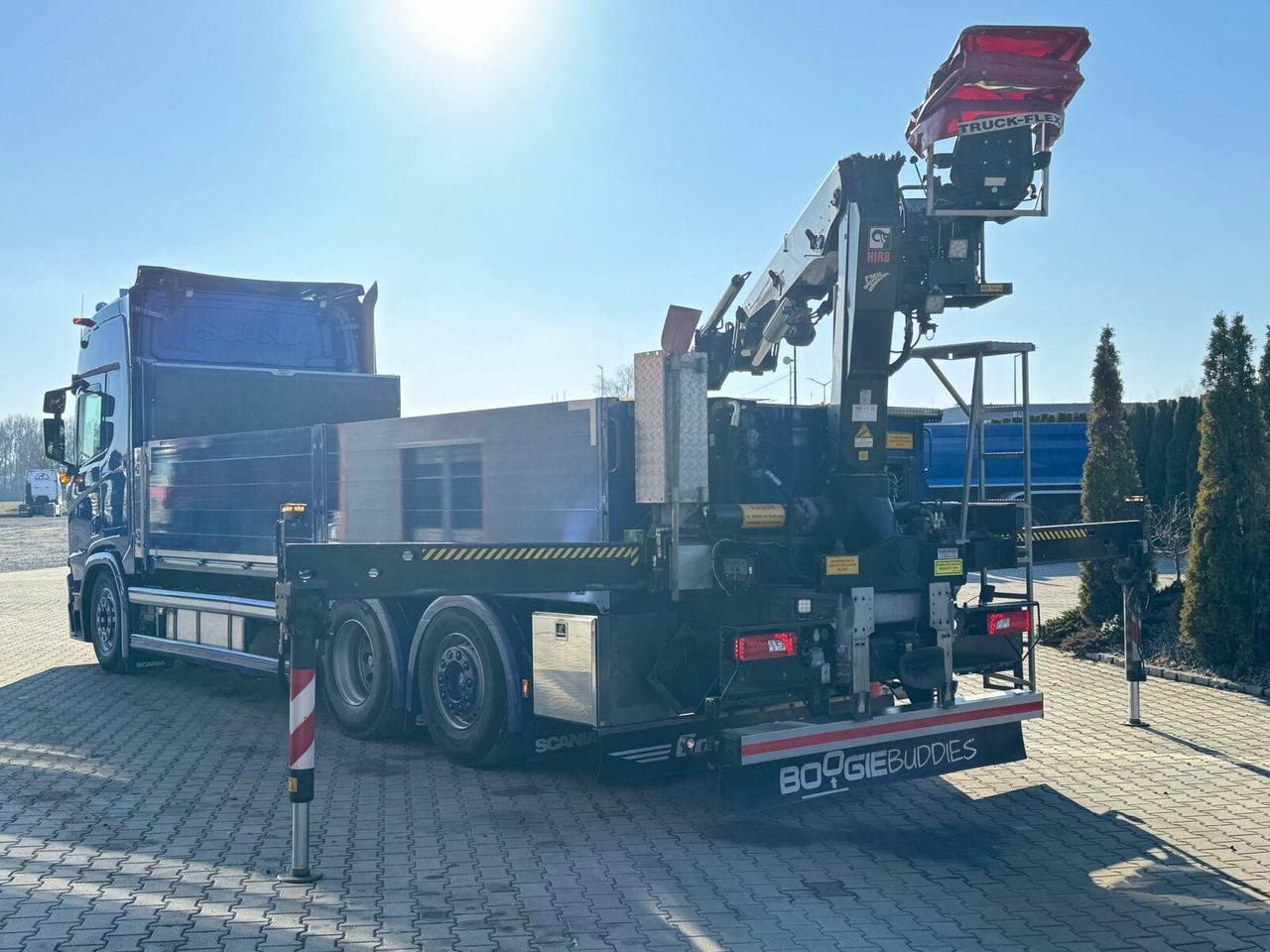 شاحنات مسطحة, شاحنة كرين Scania R500 6x2 Pritsche mit Kran HIAB 177K PRO Scania R500 6x2 Pritsche mit Kran HIAB 177K PRO: صورة 9