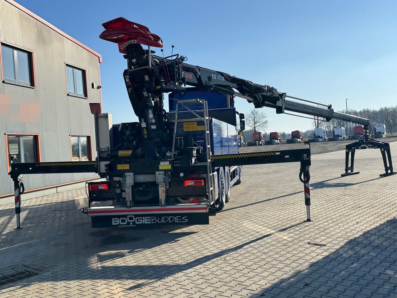 شاحنات مسطحة, شاحنة كرين Scania R500 6x2 Pritsche mit Kran HIAB 177K PRO Scania R500 6x2 Pritsche mit Kran HIAB 177K PRO: صورة 10