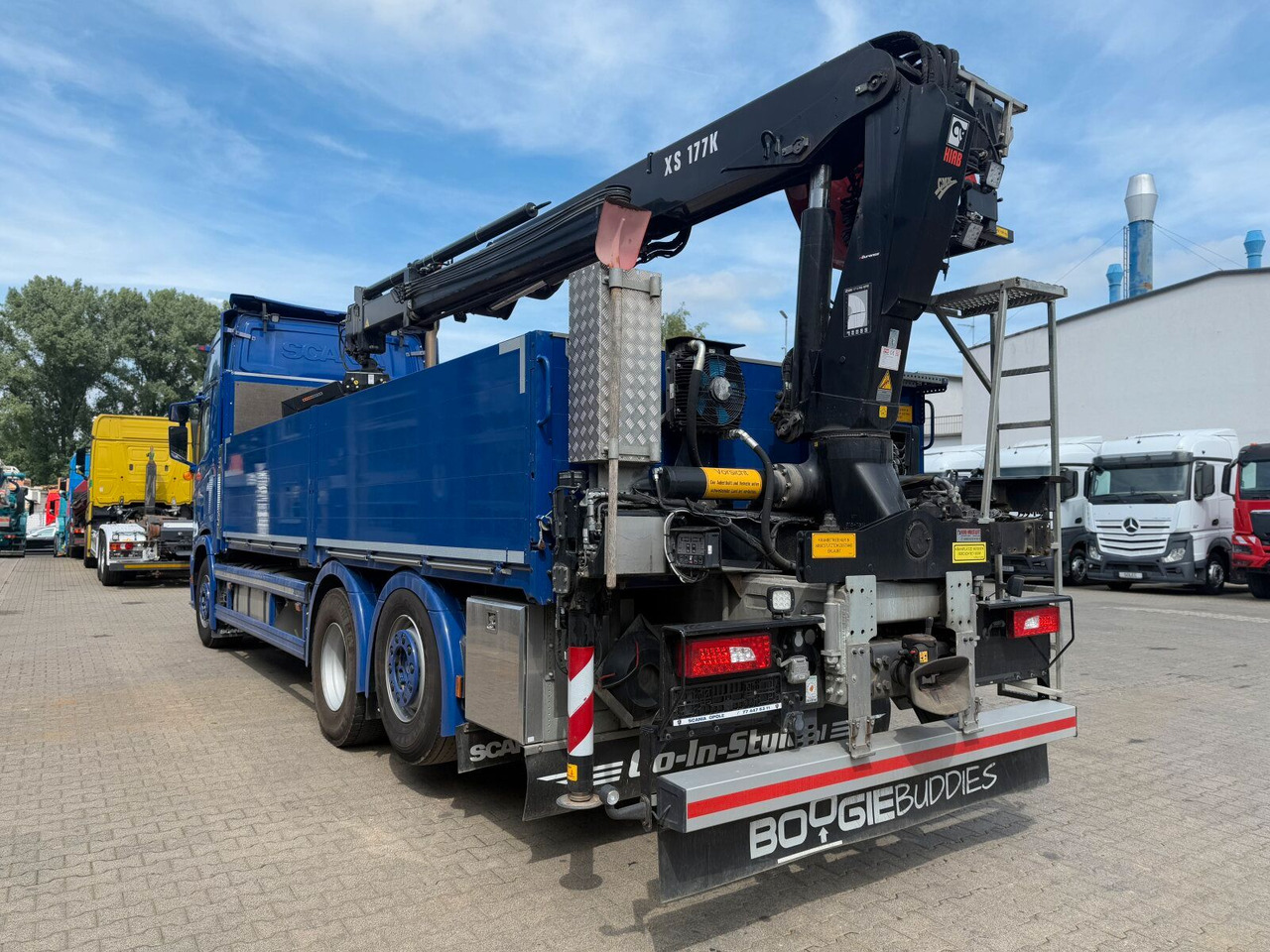 Scania R500 6x2 Pritsche mit Kran HIAB 177K PRO Scania R500 6x2 Pritsche mit Kran HIAB 177K PRO - شاحنات مسطحة, شاحنة كرين: صورة 5 Scania R500 6x2 Pritsche mit Kran HIAB 177K PRO Scania R500 6x2 Pritsche mit Kran HIAB 177K PRO - شاحنات مسطحة, شاحنة كرين: صورة 5