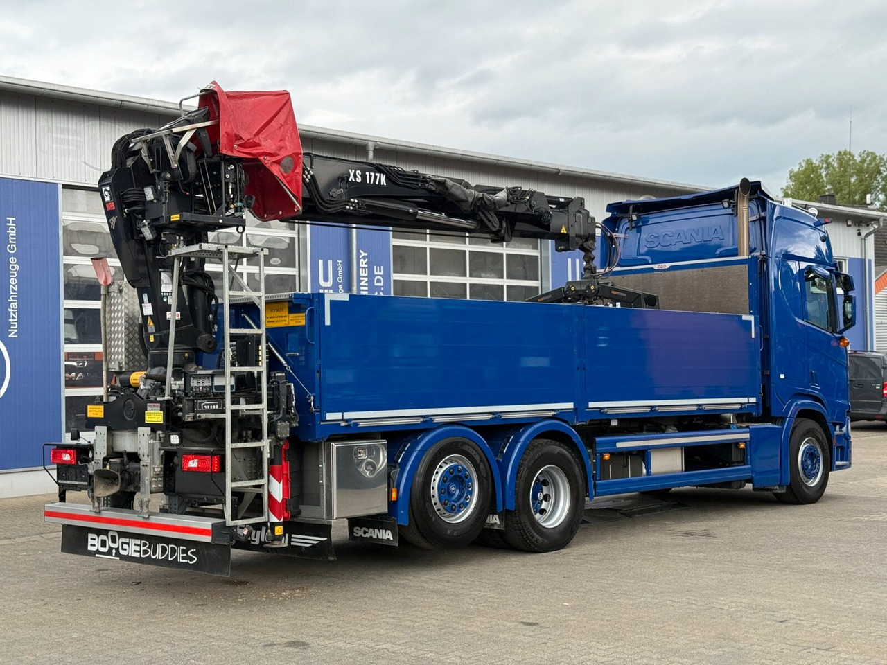 Scania R500 6x2 Pritsche mit Kran HIAB 177K PRO - شاحنات مسطحة, شاحنة كرين: صورة 3 Scania R500 6x2 Pritsche mit Kran HIAB 177K PRO - شاحنات مسطحة, شاحنة كرين: صورة 3