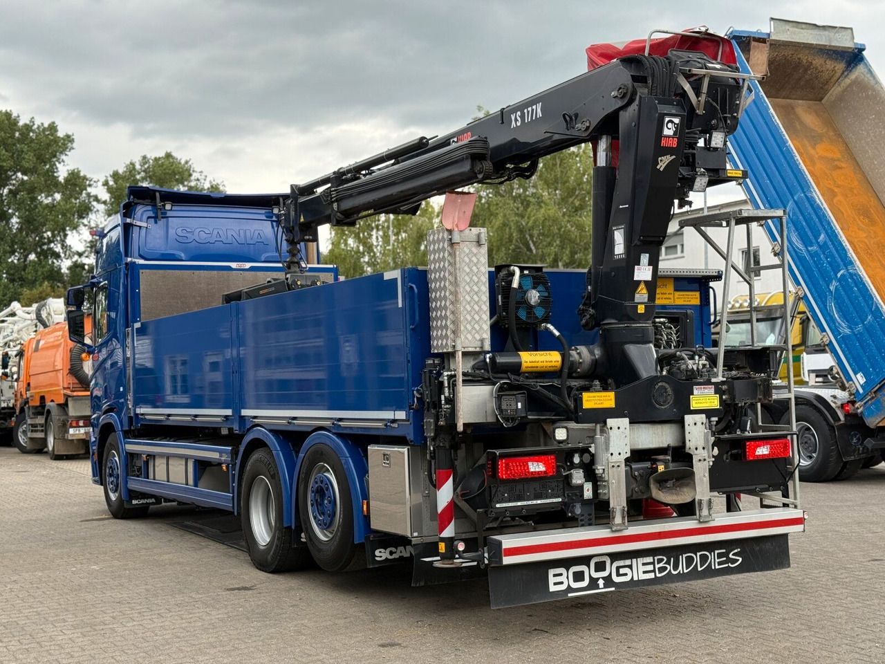 Scania R500 6x2 Pritsche mit Kran HIAB 177K PRO - شاحنات مسطحة, شاحنة كرين: صورة 5 Scania R500 6x2 Pritsche mit Kran HIAB 177K PRO - شاحنات مسطحة, شاحنة كرين: صورة 5