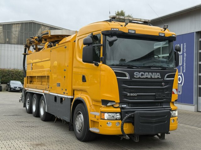 Scania R500 8x4 Kanalreiniger Kombi MÜLLER CM 170 KT - شاحنة الشفط: صورة 1 Scania R500 8x4 Kanalreiniger Kombi MÜLLER CM 170 KT - شاحنة الشفط: صورة 1