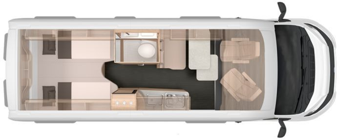 Knaus BoxLife Pro 630 FREEWAY 60 Years Abstandstempoma - كرفان فان: صورة 2 Knaus BoxLife Pro 630 FREEWAY 60 Years Abstandstempoma - كرفان فان: صورة 2