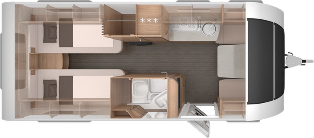 Knaus Südwind 540 UE Black Selection Elektrische Fußbo - كرفان سحب: صورة 2 Knaus Südwind 540 UE Black Selection Elektrische Fußbo - كرفان سحب: صورة 2