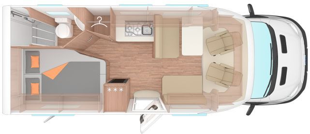 Weinsberg CaraLoft 650 MF Automatikgetriebe Weinsberg CaraLoft 650 MF Automatikgetriebe - موتر هوم شبه متكامل: صورة 2 Weinsberg CaraLoft 650 MF Automatikgetriebe Weinsberg CaraLoft 650 MF Automatikgetriebe - موتر هوم شبه متكامل: صورة 2