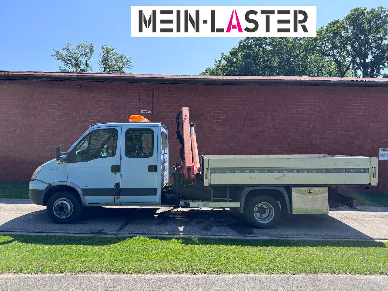 Iveco 65C180 3.0d Palfinger PK 6500 7 Sitzer - شاحنة مفتوحة, الشاحنات الصغيرة كابينة مزدوجة: صورة 4 Iveco 65C180 3.0d Palfinger PK 6500 7 Sitzer - شاحنة مفتوحة, الشاحنات الصغيرة كابينة مزدوجة: صورة 4