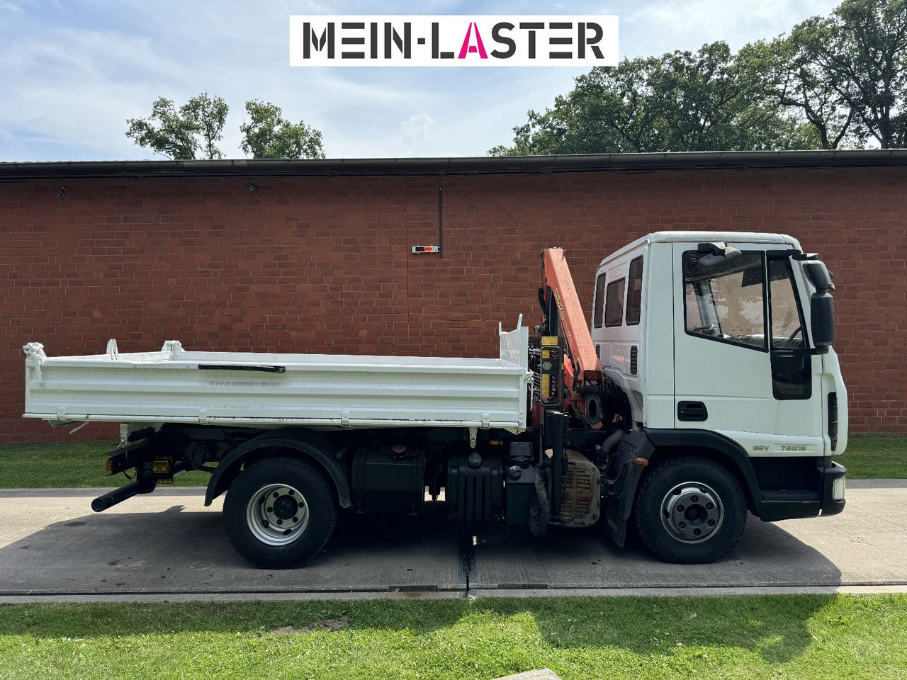 Iveco ML75E16 3 S-Kipper Kran PK 9,4m-550 kg Greifer - قلاب صغير: صورة 5 Iveco ML75E16 3 S-Kipper Kran PK 9,4m-550 kg Greifer - قلاب صغير: صورة 5