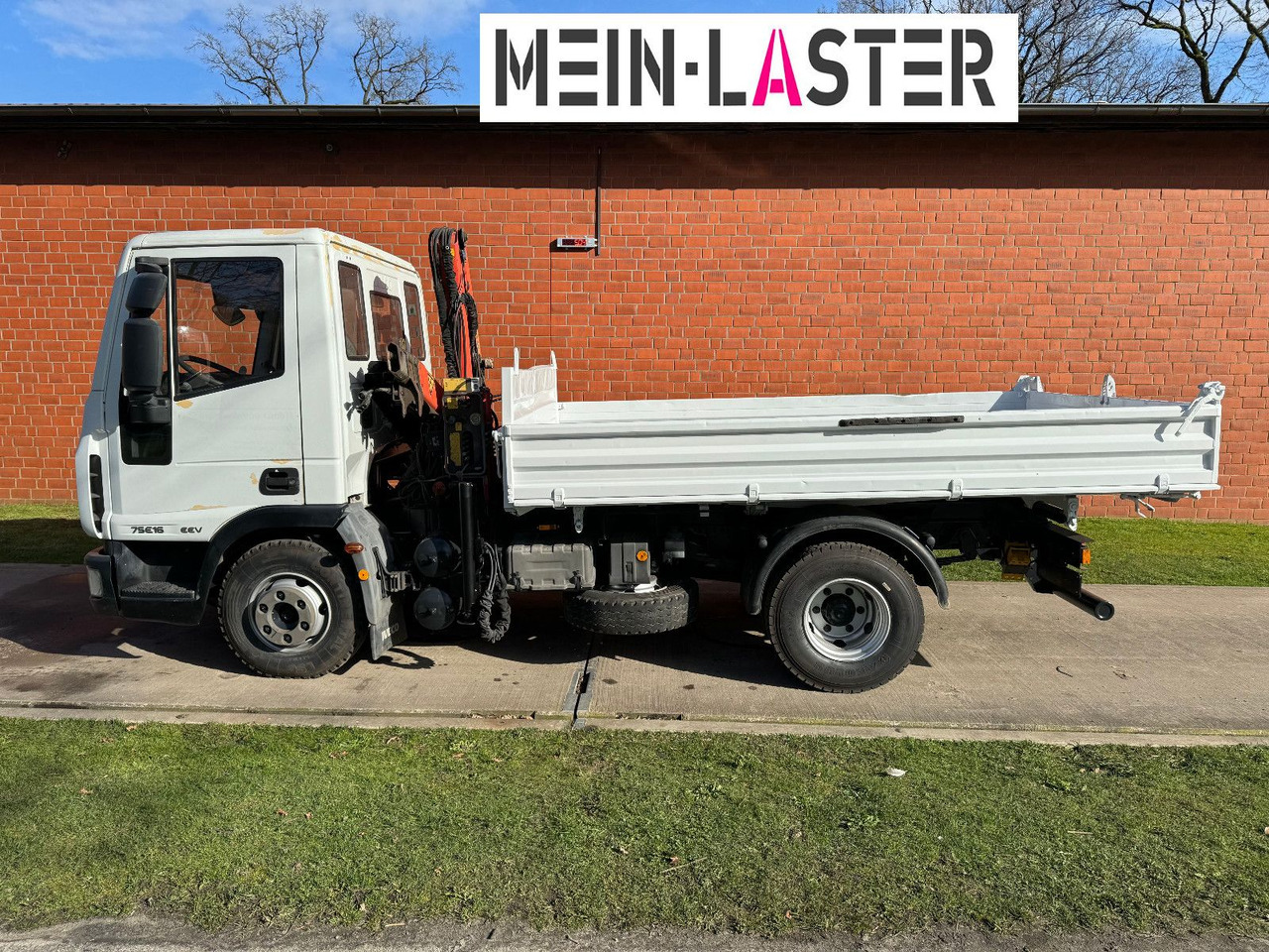 Iveco ML75E16 3 S-Kipper Kran PK 9,4m-550 kg Greifer - قلاب صغير: صورة 5 Iveco ML75E16 3 S-Kipper Kran PK 9,4m-550 kg Greifer - قلاب صغير: صورة 5