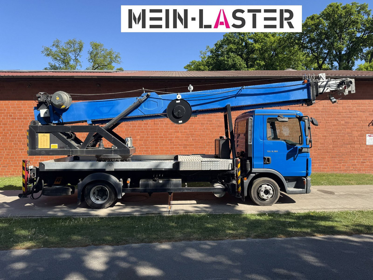 MAN 8.180 Emminghaus kein Böcker Klaas 33 Meter FB - شاحنة كرين: صورة 5 MAN 8.180 Emminghaus kein Böcker Klaas 33 Meter FB - شاحنة كرين: صورة 5
