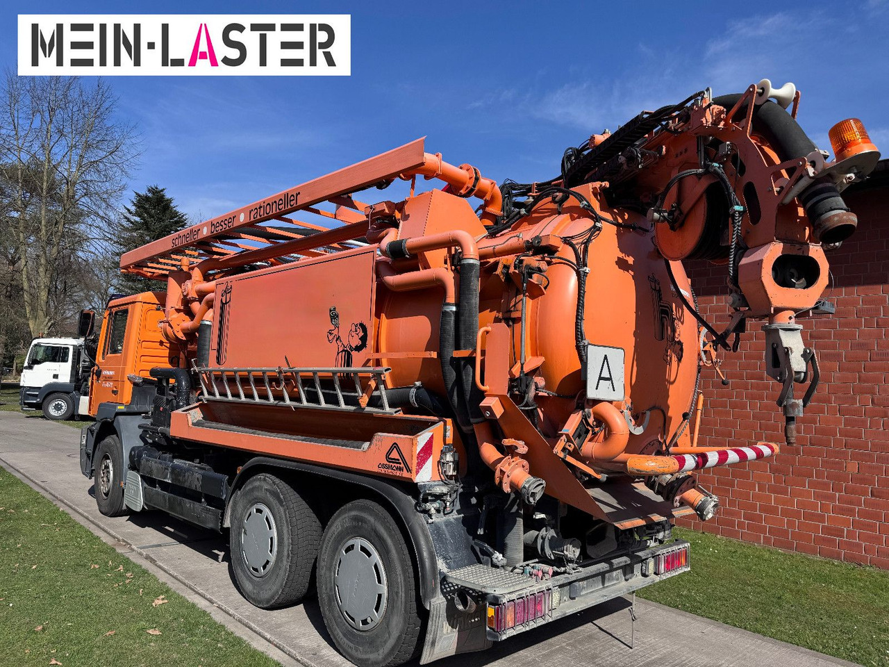 MAN FE 410 Assmann Saug HD Spüler Recycling + FB. - شاحنة الشفط: صورة 5 MAN FE 410 Assmann Saug HD Spüler Recycling + FB. - شاحنة الشفط: صورة 5
