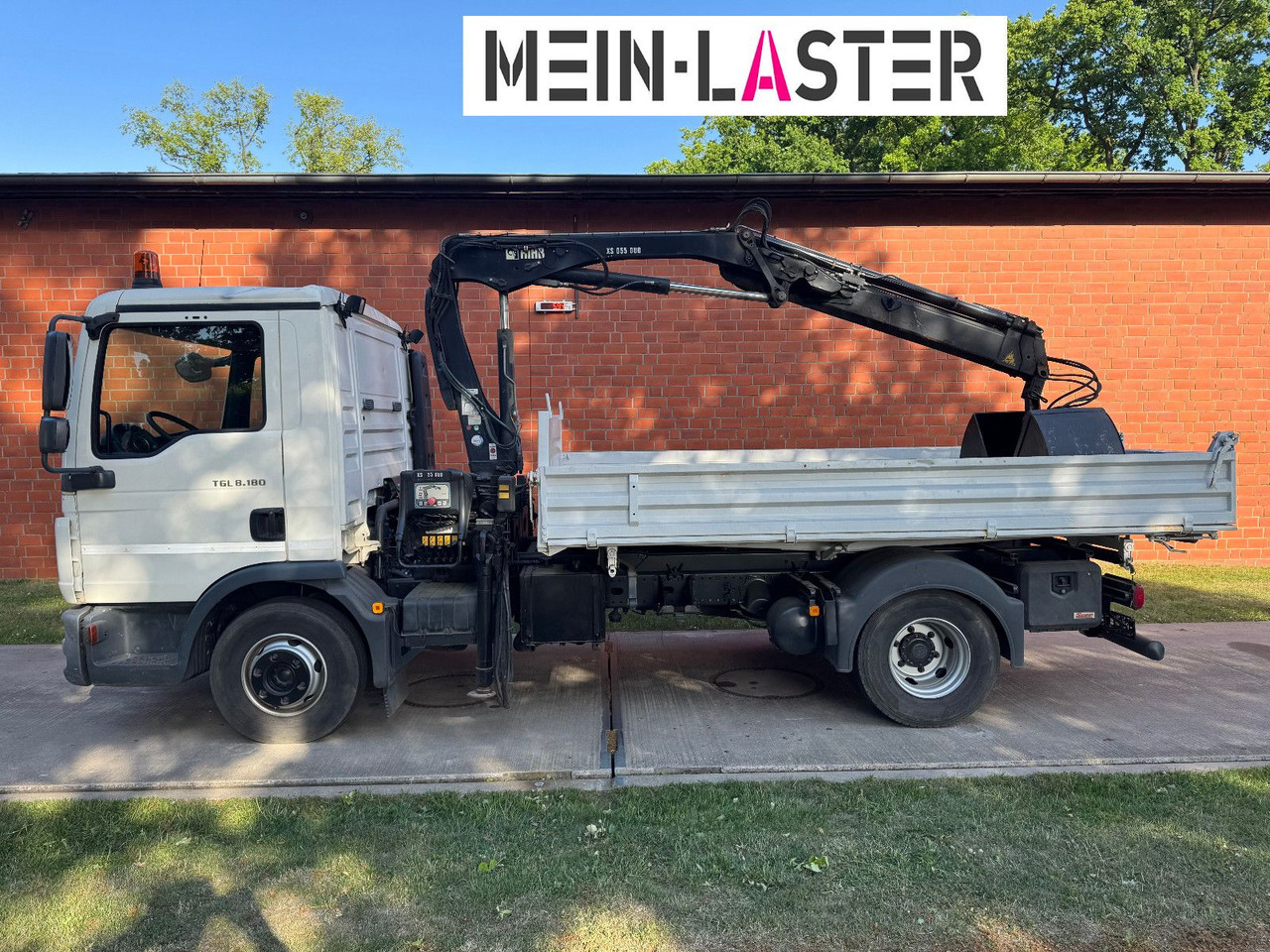 MAN TGL 8.180 3 S-Kipper Hiab 55 D *10,2 m - 640 kg - قلاب صغير: صورة 4 MAN TGL 8.180 3 S-Kipper Hiab 55 D *10,2 m - 640 kg - قلاب صغير: صورة 4