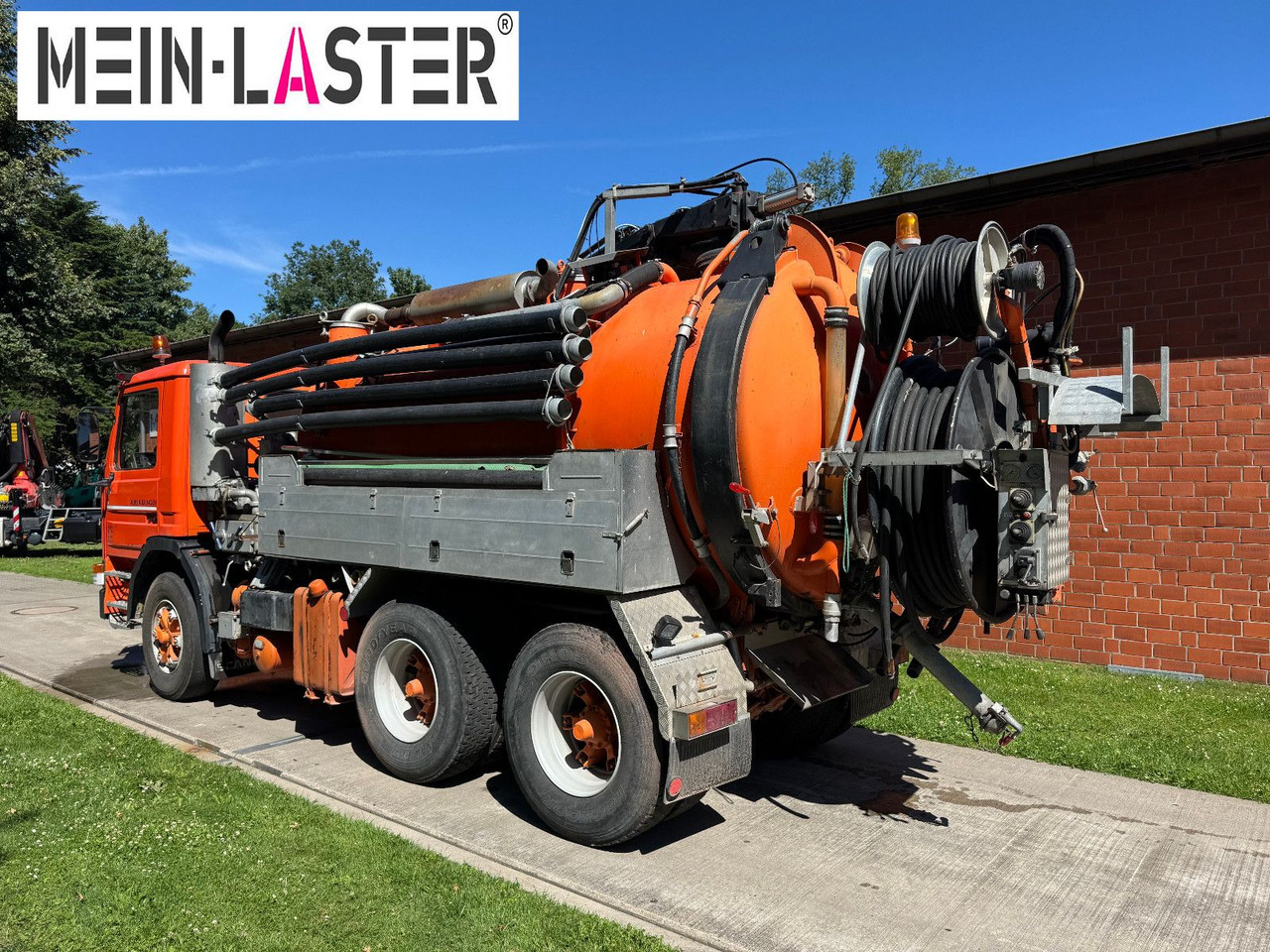 Scania 112 6x4 Saug Spül Kombi Kaiser Top Zustand 6x4 - شاحنة الشفط: صورة 5 Scania 112 6x4 Saug Spül Kombi Kaiser Top Zustand 6x4 - شاحنة الشفط: صورة 5