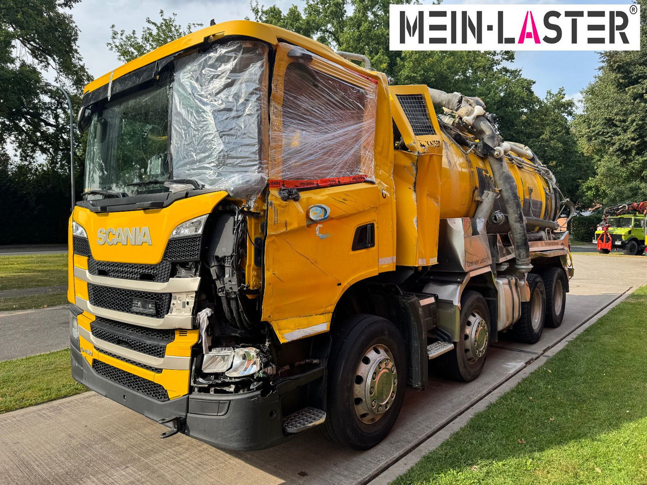 Scania G 450 8x4 Kaiser Twister Komfort V2A Funk - شاحنة الشفط: صورة 2 Scania G 450 8x4 Kaiser Twister Komfort V2A Funk - شاحنة الشفط: صورة 2