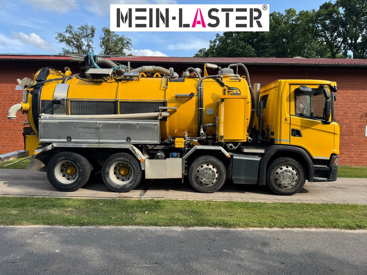 Scania G 450 8x4 Kaiser Twister Komfort V2A Funk - شاحنة الشفط: صورة 3 Scania G 450 8x4 Kaiser Twister Komfort V2A Funk - شاحنة الشفط: صورة 3