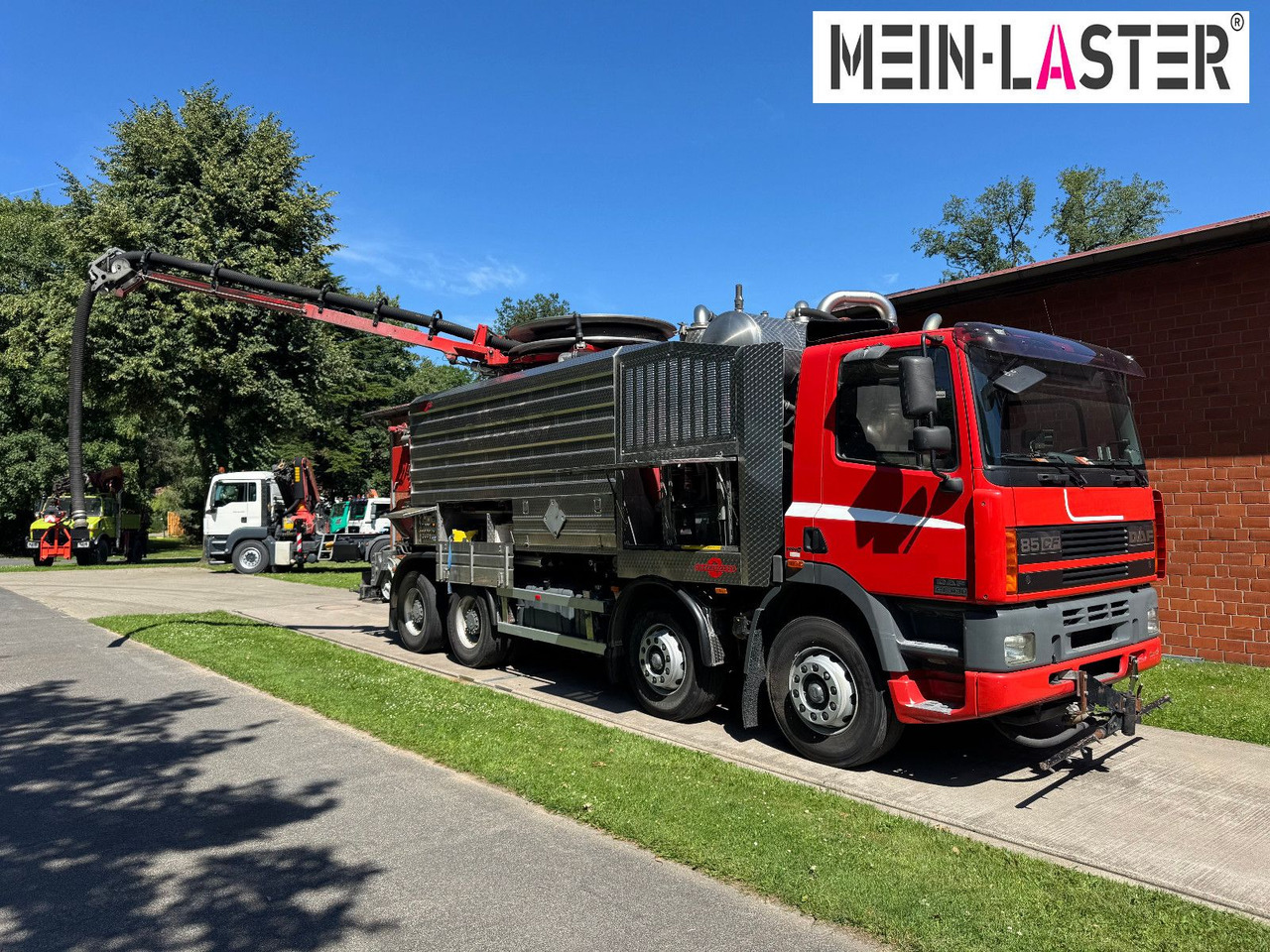 Scania G 450 8x4 Kaiser Twister Komfort V2A Funk - شاحنة الشفط: صورة 1 Scania G 450 8x4 Kaiser Twister Komfort V2A Funk - شاحنة الشفط: صورة 1