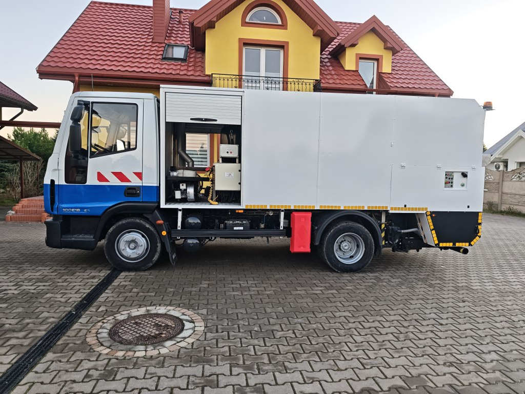 IVECO Eurocargo + IRIDE BIN WASHER CLEANER RHodέla Containerreiniger - شاحنة النفايات: صورة 5 IVECO Eurocargo + IRIDE BIN WASHER CLEANER RHodέla Containerreiniger - شاحنة النفايات: صورة 5