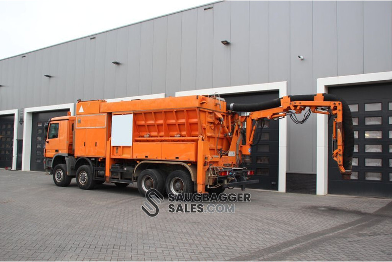 Mercedes-Benz Actros 4144 RSP 2006 Saugbagger - شاحنة الشفط: صورة 3 Mercedes-Benz Actros 4144 RSP 2006 Saugbagger - شاحنة الشفط: صورة 3