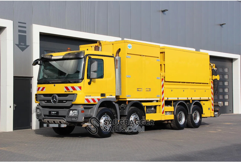 Mercedes-Benz Actros 4148 RIVARD EXVAC Suction Excavator - شاحنة الشفط: صورة 1 Mercedes-Benz Actros 4148 RIVARD EXVAC Suction Excavator - شاحنة الشفط: صورة 1