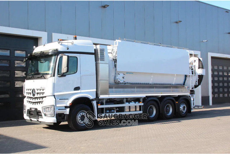 Mercedes-Benz Arocs 3753 Amphitec Vortex 11000 - شاحنة الشفط: صورة 1 Mercedes-Benz Arocs 3753 Amphitec Vortex 11000 - شاحنة الشفط: صورة 1