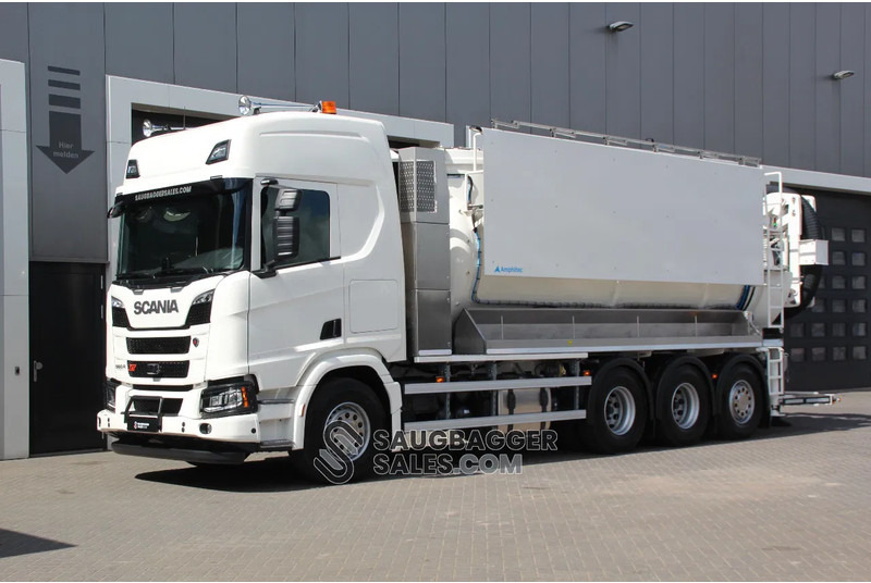Scania R560 Amphitec Vortex 11000 - شاحنة الشفط: صورة 1 Scania R560 Amphitec Vortex 11000 - شاحنة الشفط: صورة 1