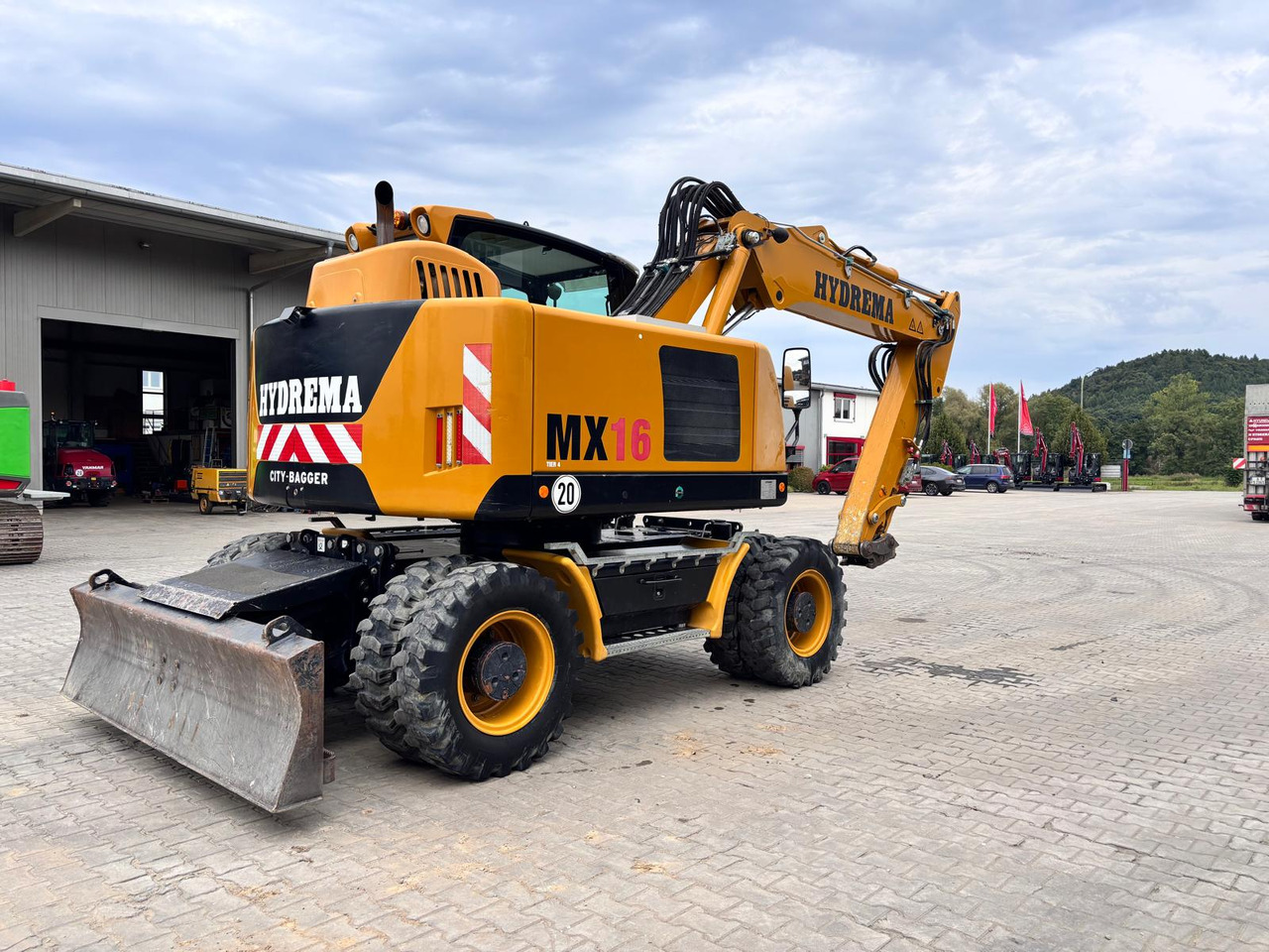 Hydrema MX 16G - حفارة دولاب: صورة 3 Hydrema MX 16G - حفارة دولاب: صورة 3