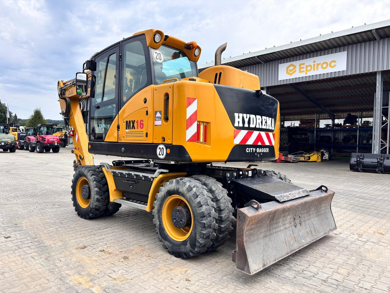 Hydrema MX 16 - حفارة دولاب: صورة 4 Hydrema MX 16 - حفارة دولاب: صورة 4