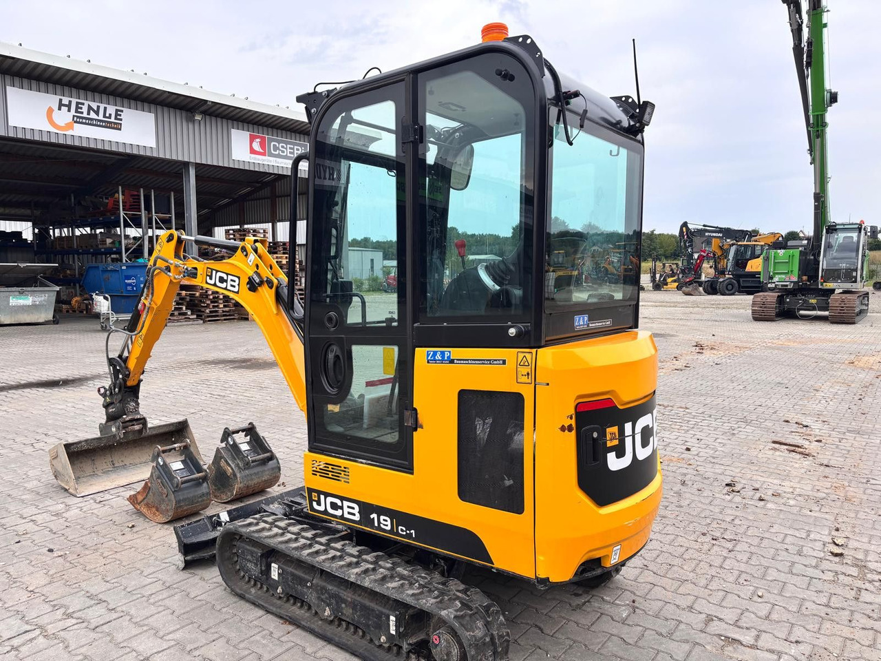 JCB 19C-1 - حفارة مُصَّغرة: صورة 4 JCB 19C-1 - حفارة مُصَّغرة: صورة 4