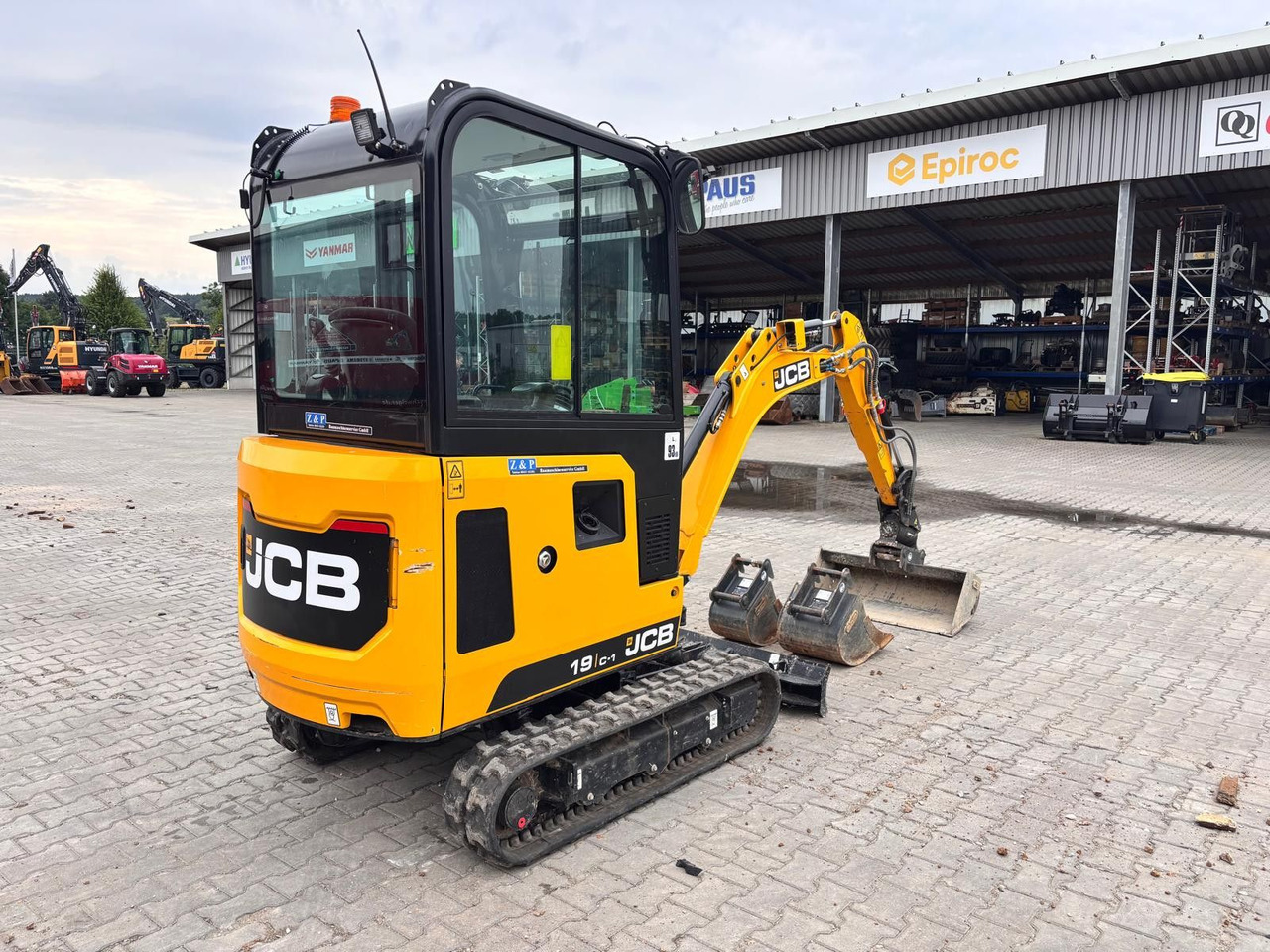 JCB 19C-1 - حفارة مُصَّغرة: صورة 3 JCB 19C-1 - حفارة مُصَّغرة: صورة 3