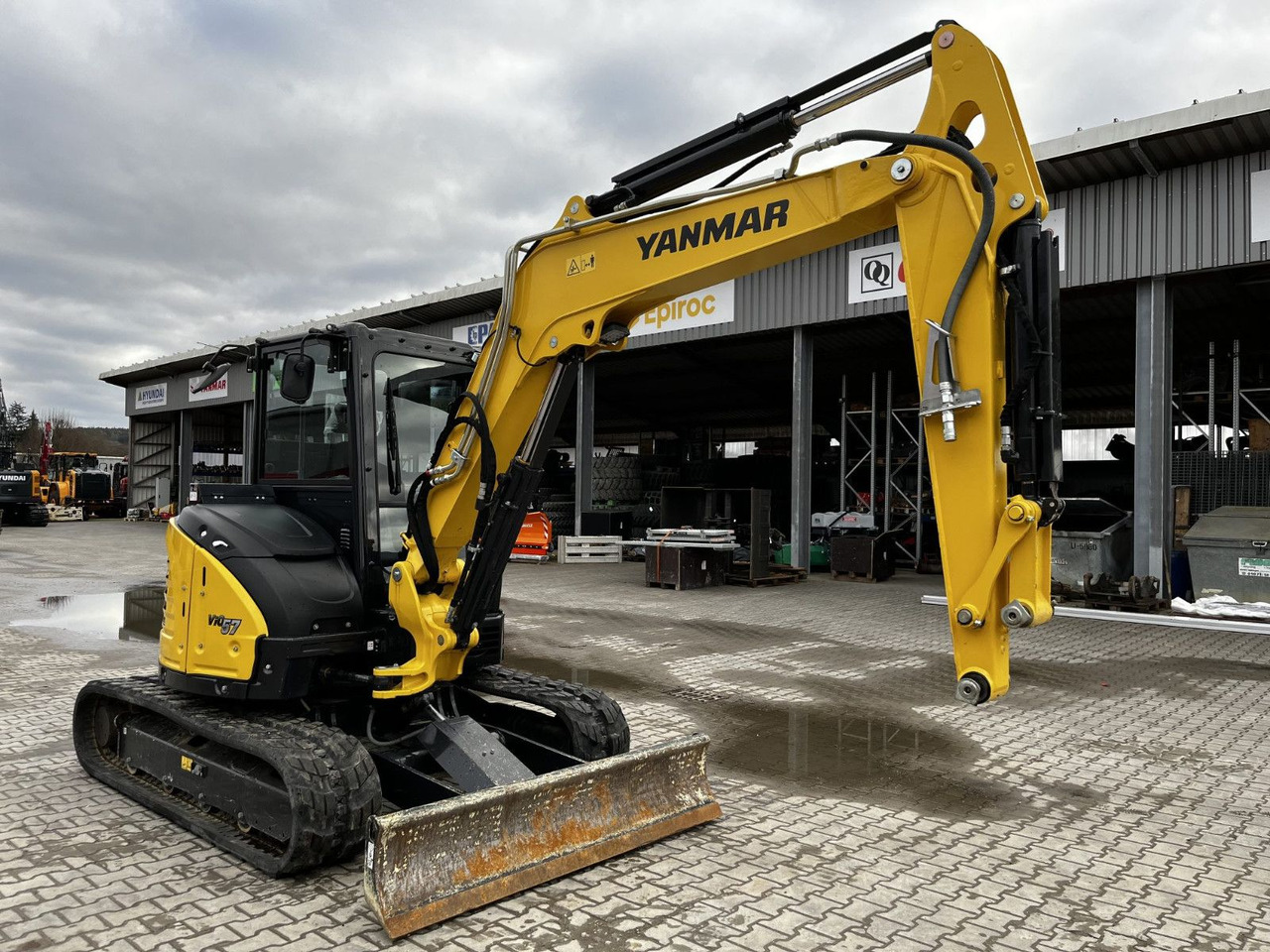 Yanmar VIO 57-6B - حفارة مُصَّغرة: صورة 2 Yanmar VIO 57-6B - حفارة مُصَّغرة: صورة 2
