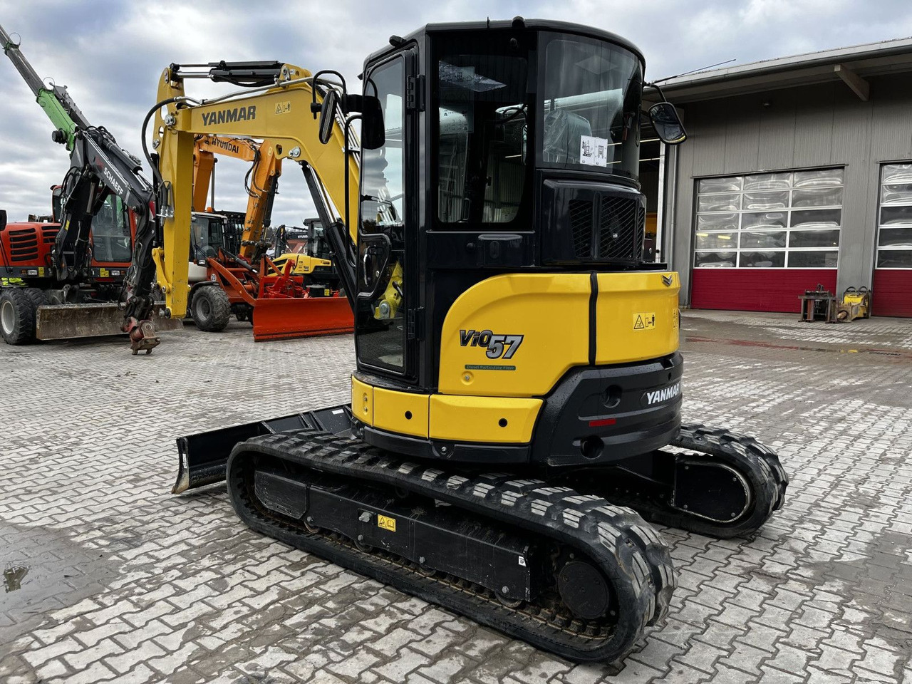 Yanmar VIO 57-6B - حفارة مُصَّغرة: صورة 4 Yanmar VIO 57-6B - حفارة مُصَّغرة: صورة 4