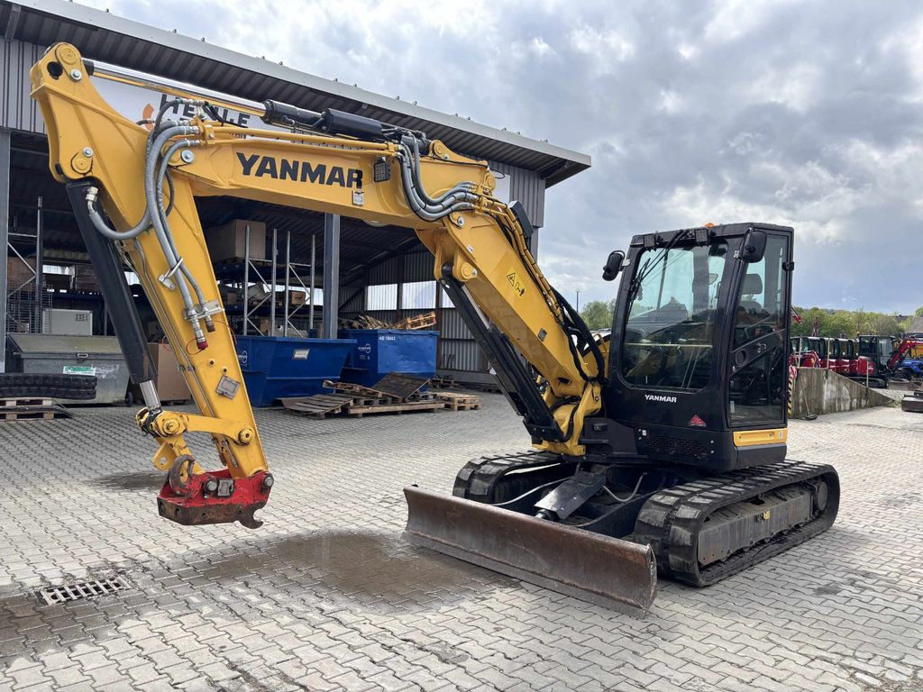 Yanmar VIO 80-2PB - حفارة مُصَّغرة: صورة 1 Yanmar VIO 80-2PB - حفارة مُصَّغرة: صورة 1