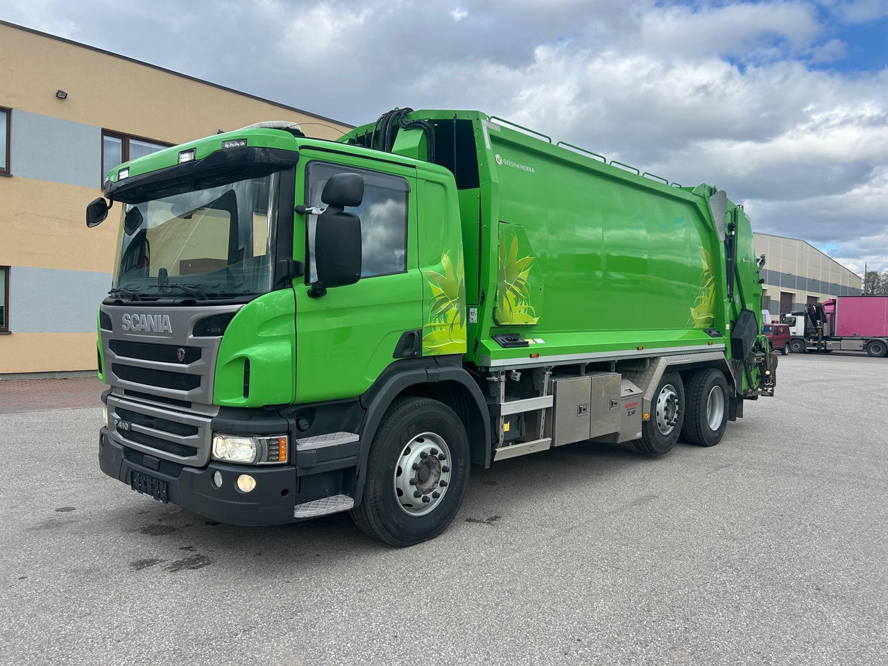 SCANIA P410 - شاحنة النفايات: صورة 2 SCANIA P410 - شاحنة النفايات: صورة 2