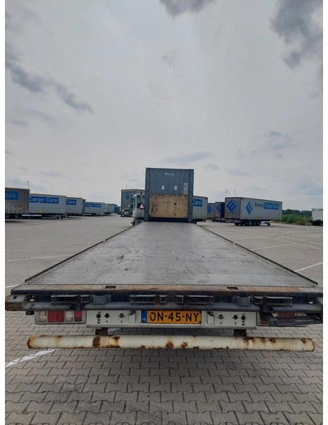 نصف مقطورة مسطحة Krone 12x 2015 MEGA P400 HUCKEPACK FLAT + 2 x Stacks van 2x 2015 MEGA P400 HUCKEPACK: صورة 10