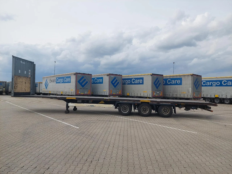 نصف مقطورة مسطحة Krone 12x 2015 MEGA P400 HUCKEPACK FLAT + 2 x Stacks van 2x 2015 MEGA P400 HUCKEPACK: صورة 11