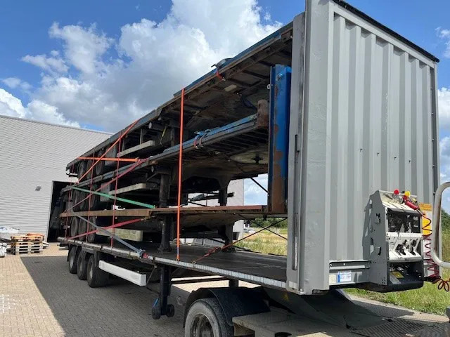 Krone 2x stack of 4x mega flat trailer - نصف مقطورة مسطحة: صورة 1 Krone 2x stack of 4x mega flat trailer - نصف مقطورة مسطحة: صورة 1