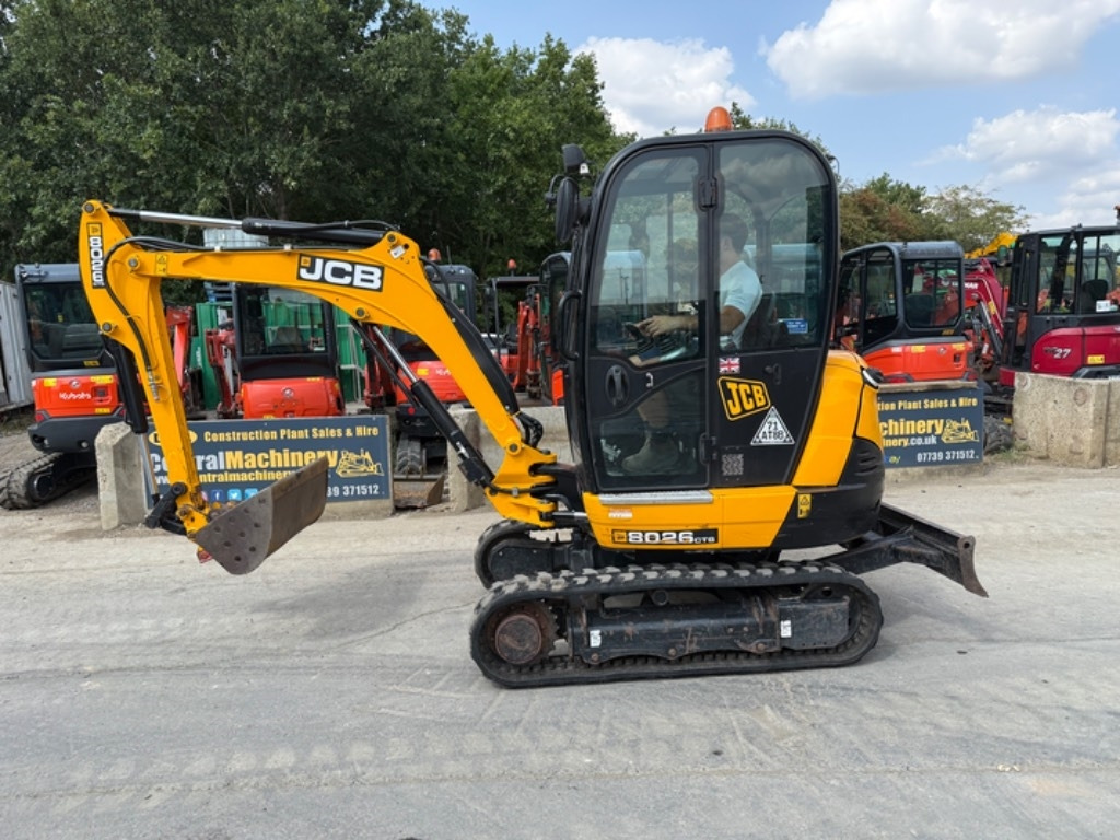 JCB 8026 CTS  - حفارة مُصَّغرة: صورة 5 JCB 8026 CTS  - حفارة مُصَّغرة: صورة 5