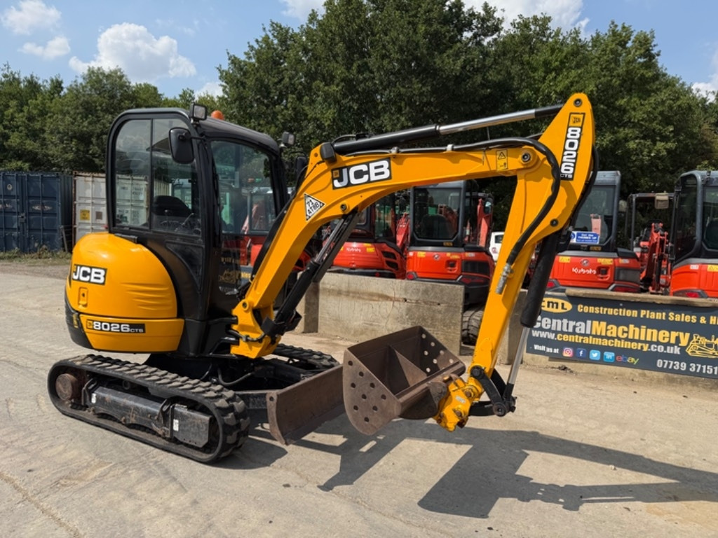 JCB 8026 CTS  - حفارة مُصَّغرة: صورة 2 JCB 8026 CTS  - حفارة مُصَّغرة: صورة 2