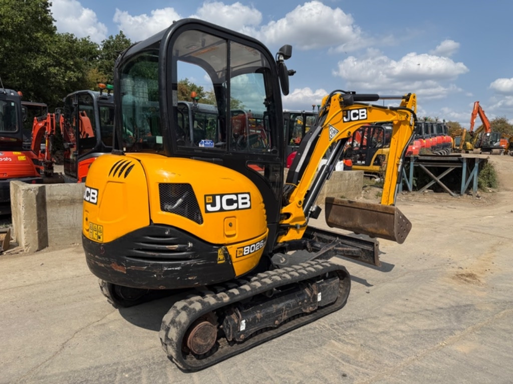 JCB 8026 CTS  - حفارة مُصَّغرة: صورة 3 JCB 8026 CTS  - حفارة مُصَّغرة: صورة 3