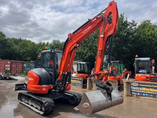 Kubota KX 057-4 - حفارة مُصَّغرة: صورة 5 Kubota KX 057-4 - حفارة مُصَّغرة: صورة 5