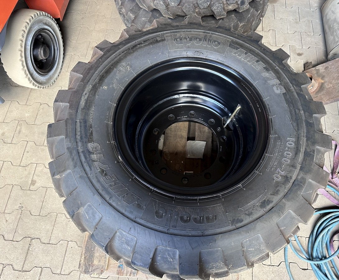 Apollo 10.00 - 20 Apollo Kompletträder - Complet tires - إطارات - حفارة دولاب: صورة 2 Apollo 10.00 - 20 Apollo Kompletträder - Complet tires - إطارات - حفارة دولاب: صورة 2