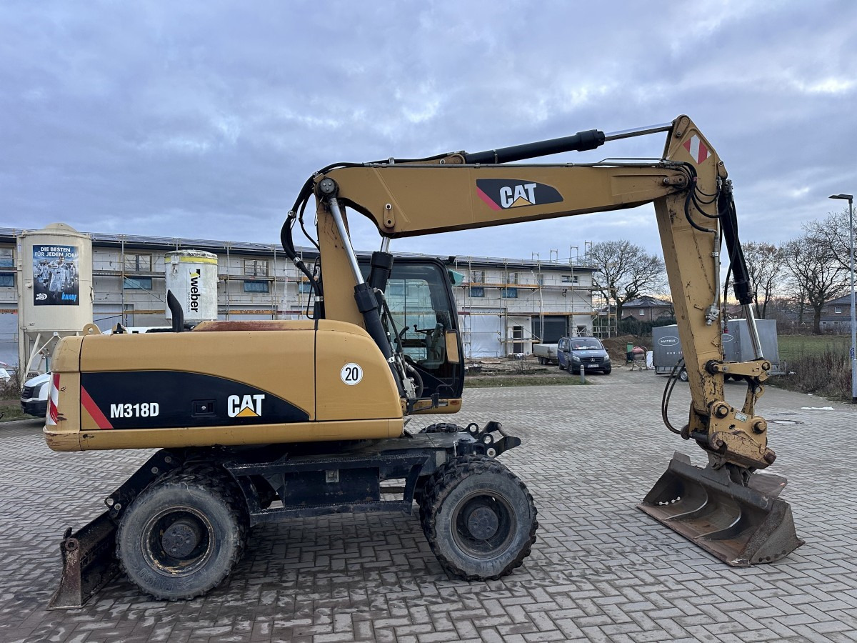 CATERPILLAR M 318 D full Hydr. Top Zustand German machine ! - حفارة دولاب: صورة 2 CATERPILLAR M 318 D full Hydr. Top Zustand German machine ! - حفارة دولاب: صورة 2