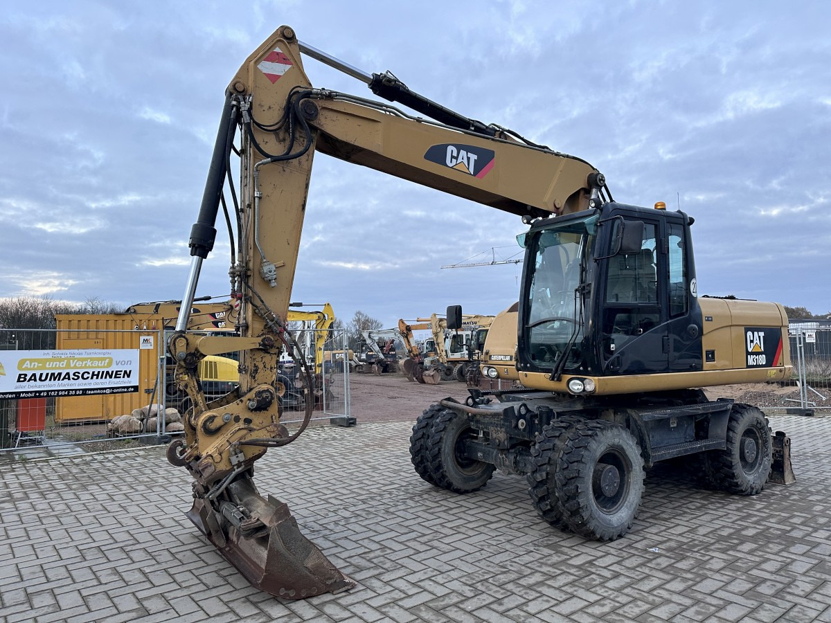 CATERPILLAR M 318 D full Hydr. Top Zustand German machine ! - حفارة دولاب: صورة 4 CATERPILLAR M 318 D full Hydr. Top Zustand German machine ! - حفارة دولاب: صورة 4